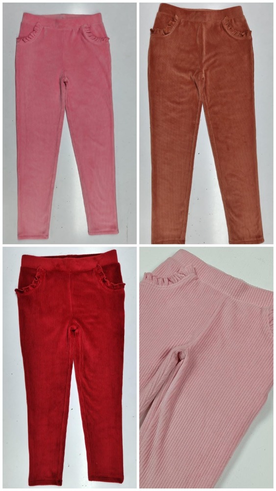 Girls Velour Pants