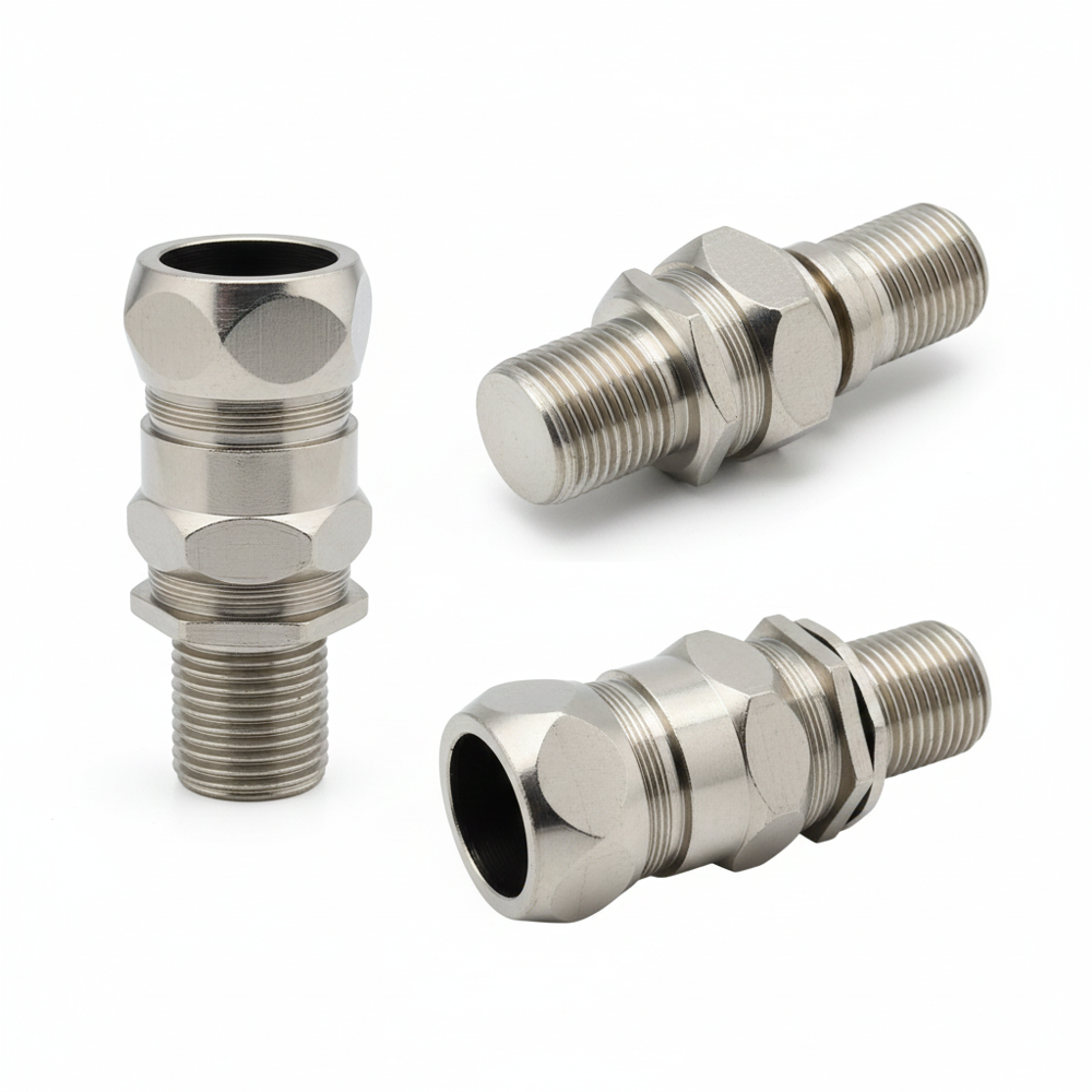 50 mm Double Compression Brass Gland