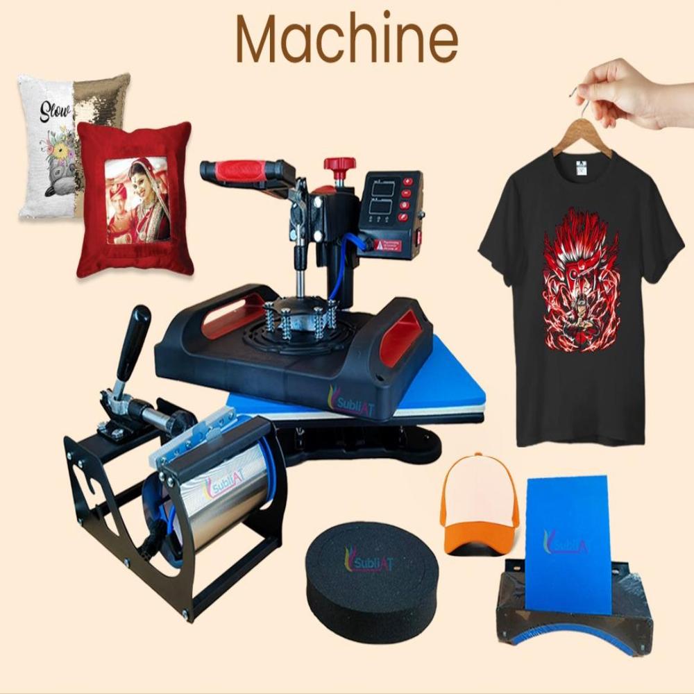 Combo Heat Press 5 In One - Automation Grade: Automatic