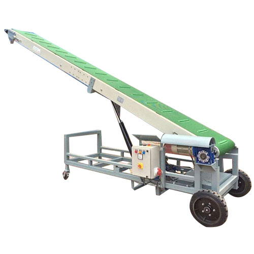 Industrial Belt Conveyor - Color: Green