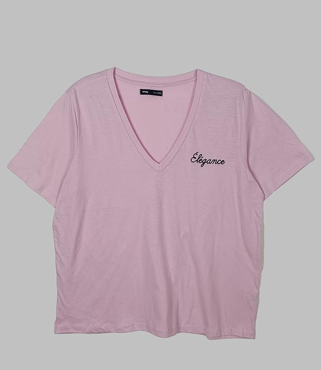 Ladies V-neck T-shirts