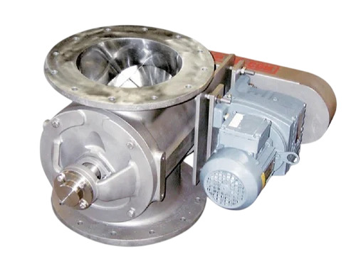 Mild Steel Rotary Valve - Color: Silver