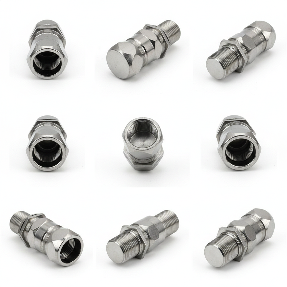 25 mm Double Compression Brass Gland