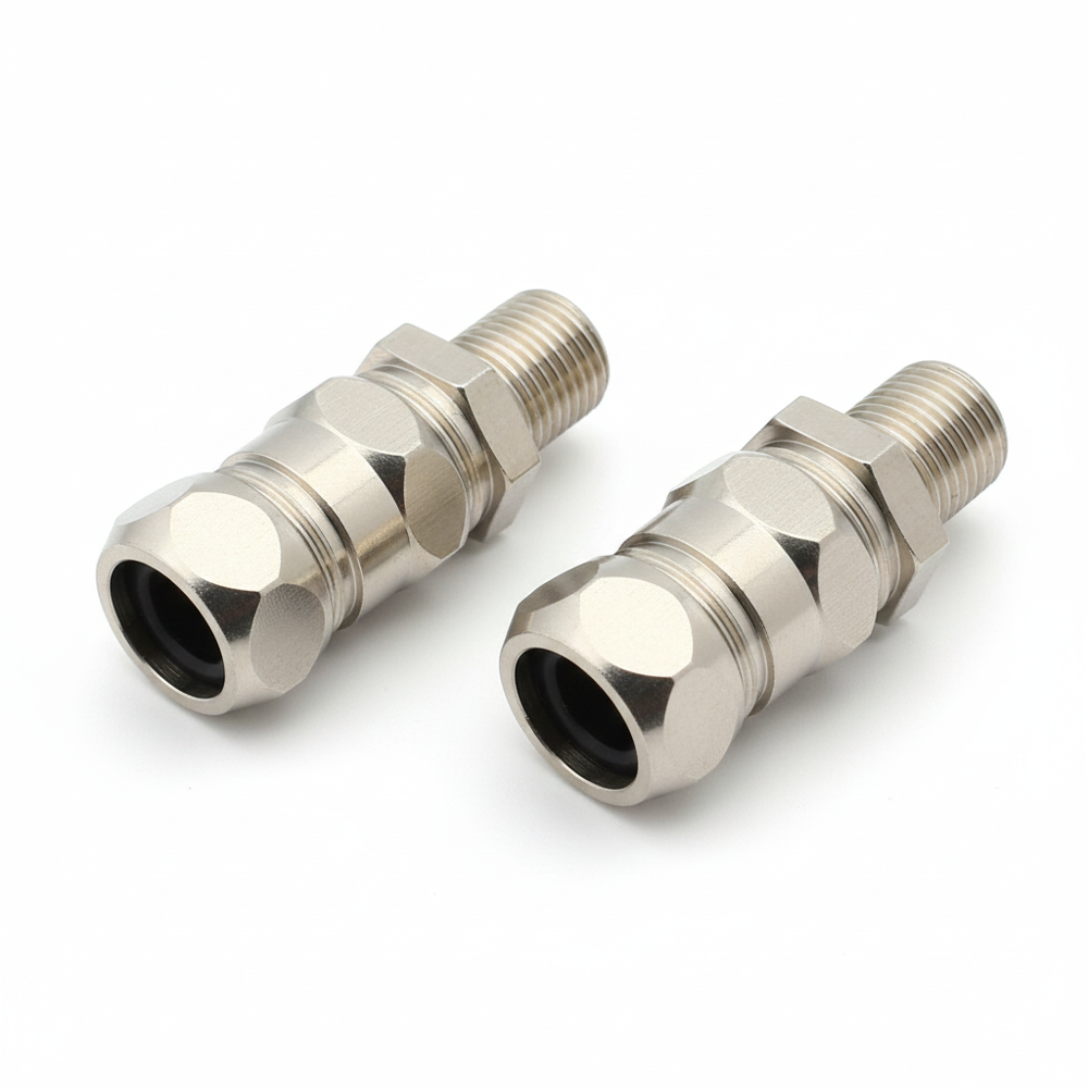 25 mm Double Compression Brass Gland
