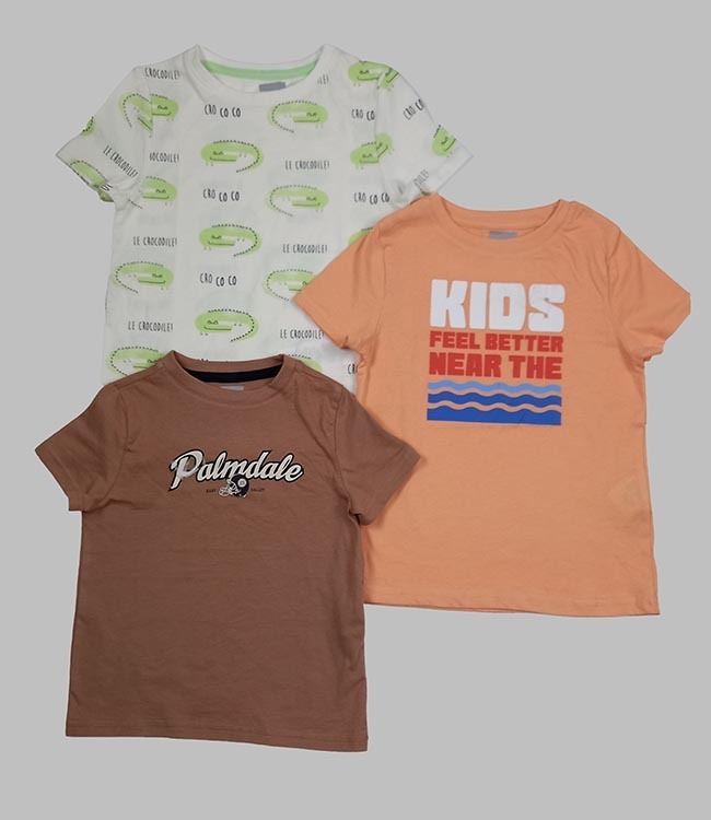 Boys Printed T-Shirts Assorted