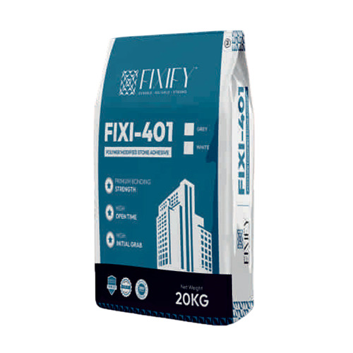 Fixi-401 Stone Adhesive - Color: White