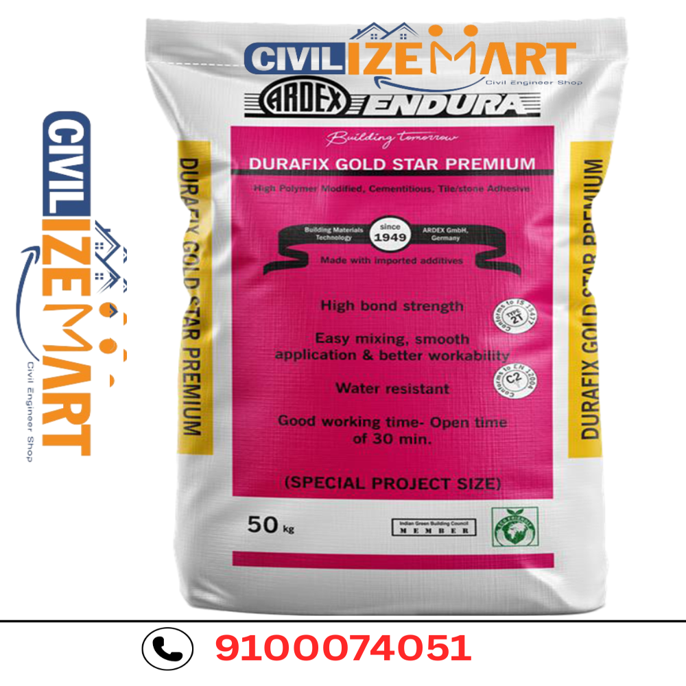 DURAFIX GOLD STAR PREMIUM TILE ADHESIVE