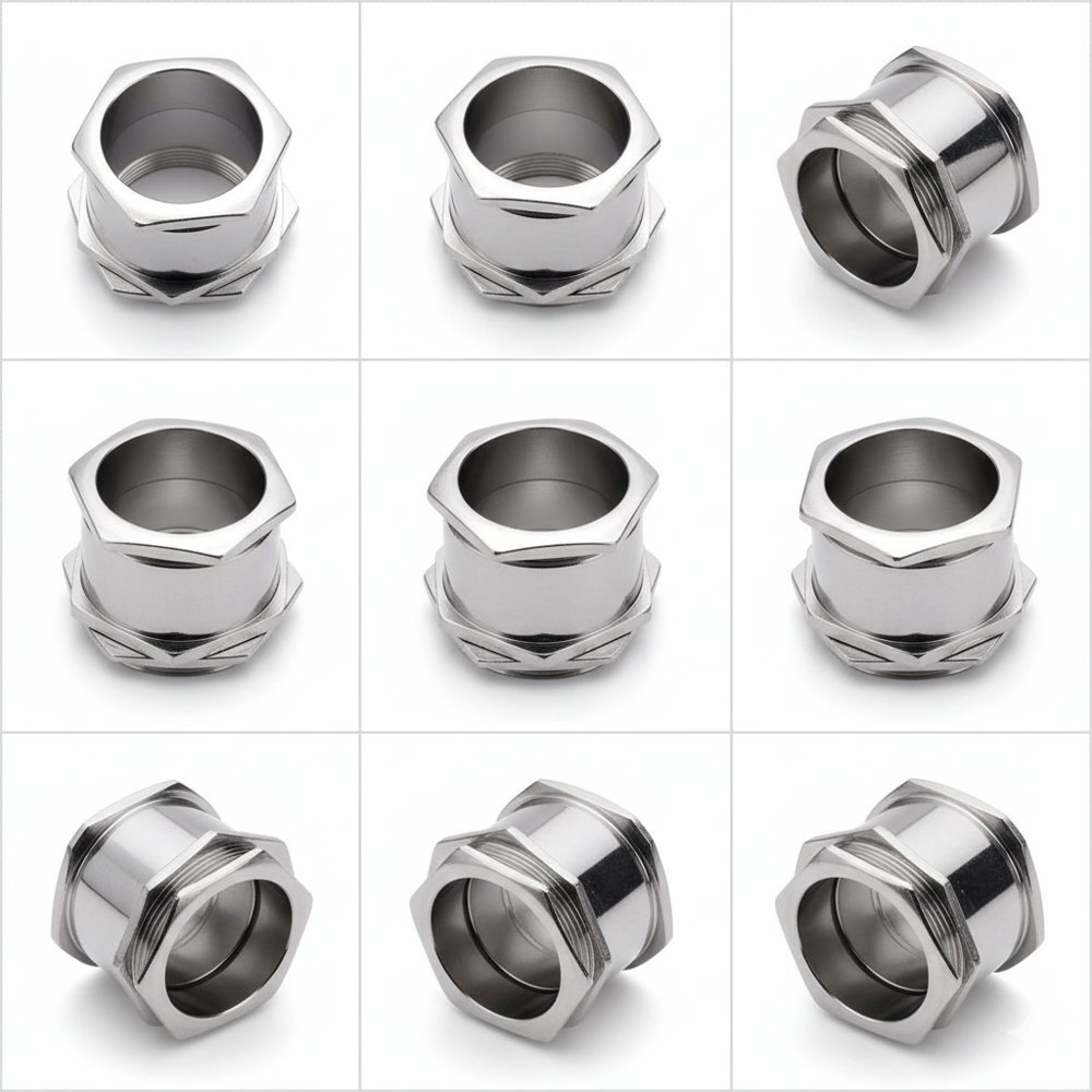 16 mm Single Compression Brass Gland