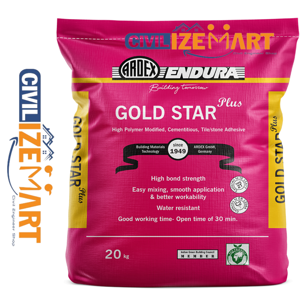ARDEX ENDURA GOLD STAR PLUS TILE ADHESIVE