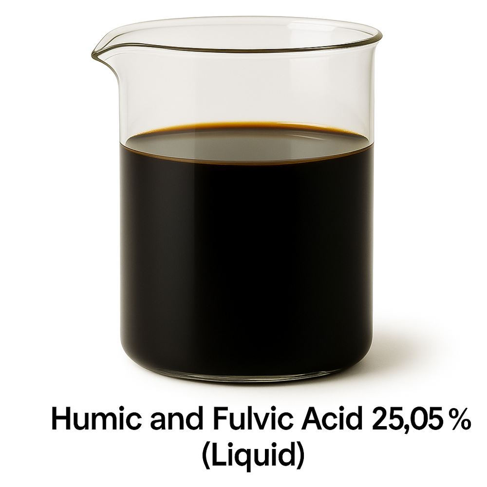 Humic and Fulvic Acid 25.05% (Liquid) 