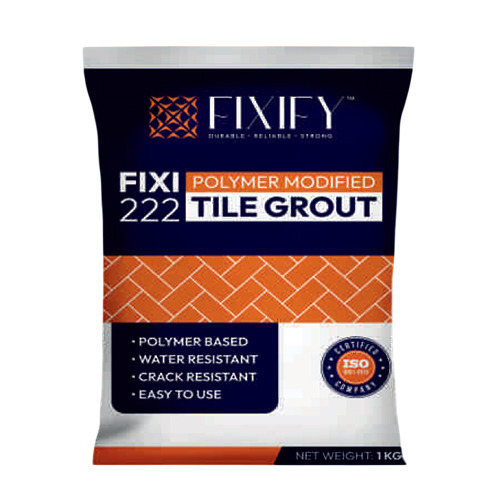 Fixi-222 Polymer Modified Cement Grout - Application: Construction