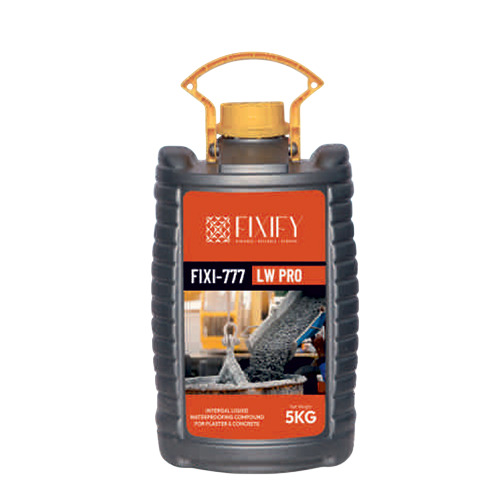 Fixi-777 Lw Pro Intergal Concrete Admixture - Application: Construction