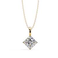 Anahi Diamond Pendant - Color: White