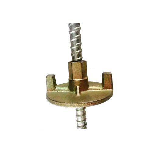 Tie Rod - Powder Coated Finish, Golden & Silver Color | Industrial Application For Versatile Usage In Construction