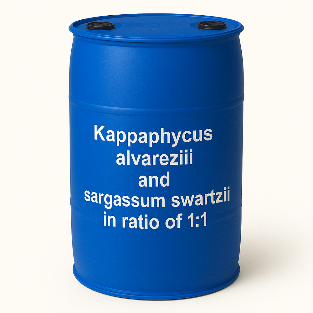 Kappaphycus alvarezii and Sargassum swartzii in ratio of 1:1 (Liquid)