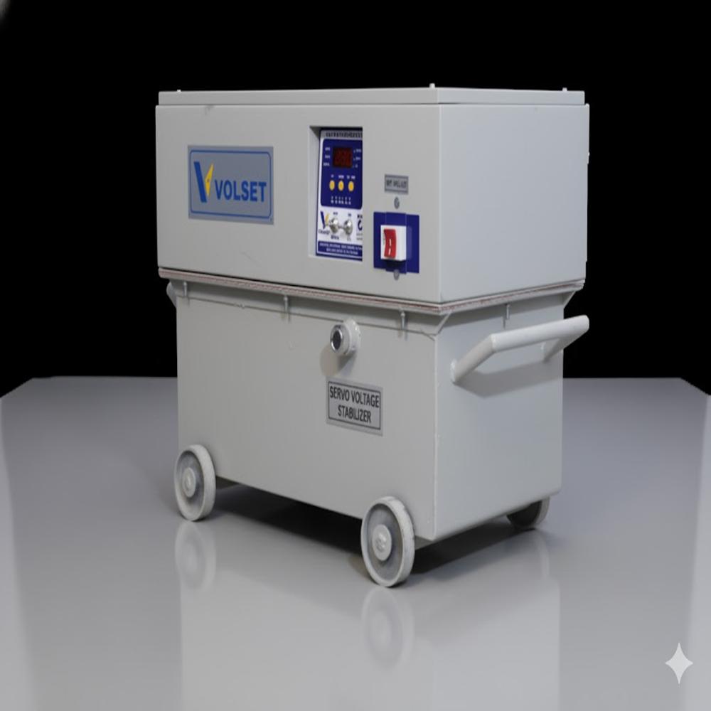 5 kVA Single Phase Oil Cooled Servo Voltage Stabilizer