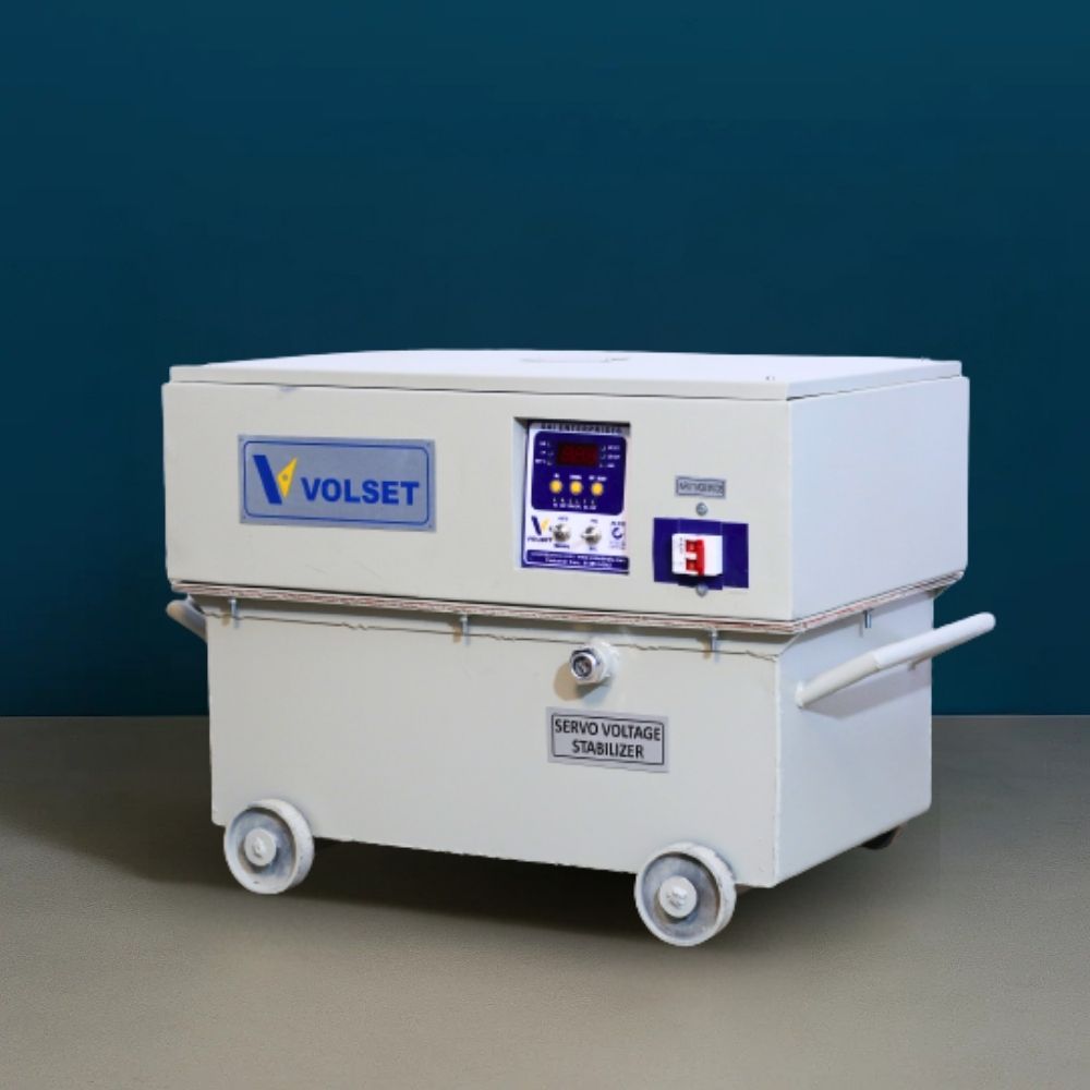25 kVA Single Phase Oil Cooled Servo Voltage Stabilizer
