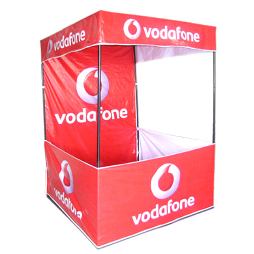 Promotional Portable Canopy - Color: Red