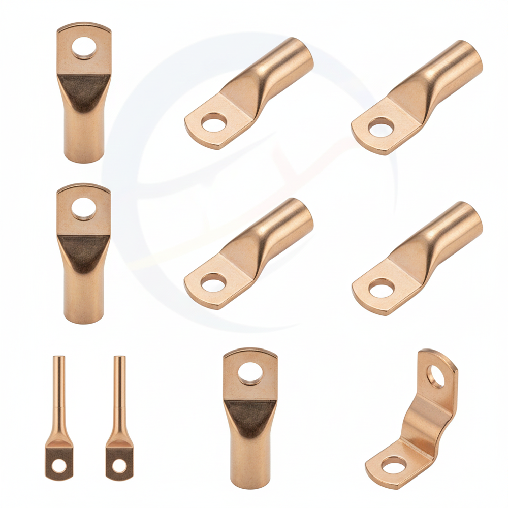 50 Sqmm Bimetallic Ring Type Lugs - Color: Silver