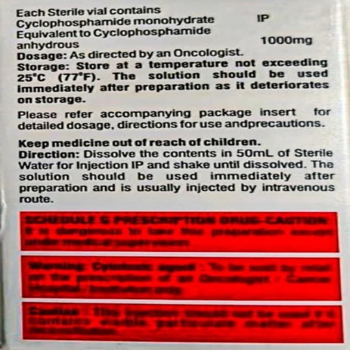 Ctx gls 1 gm Injection