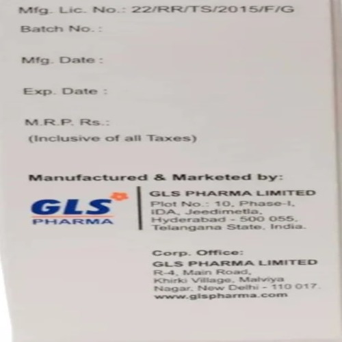 Ctx gls 500 mg Injection