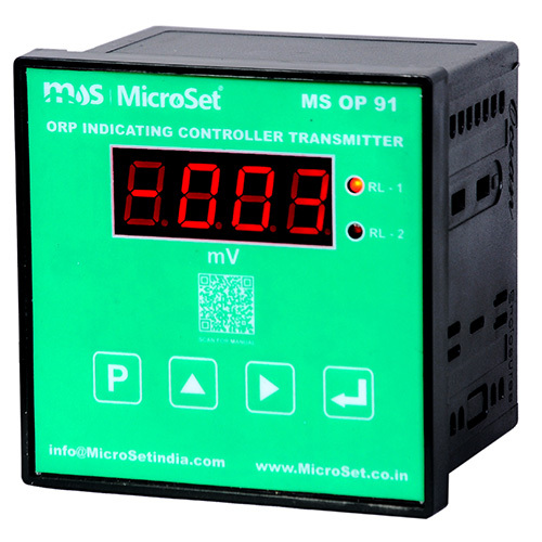 Ms Op 91-Orp Indicating Controller Transmitter Panel - Color: Black