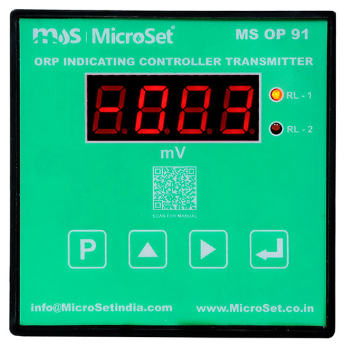 MS OP 91-ORP Indicating Controller Transmitter Panel