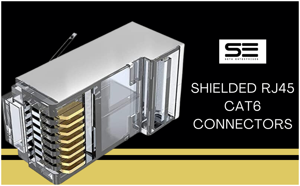 Rj45 Metal Connector Cat6