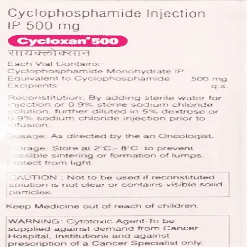 Cycloxan 500 mg Injection