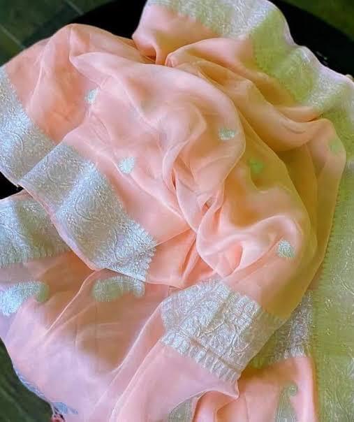 Pure Handloom Khaddi Georgette Saree