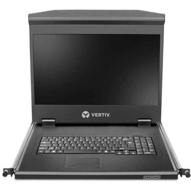 Vertiv Clra Local Rack Access Console - Color: Black