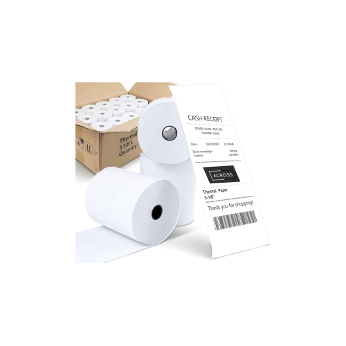 Thermal Paper Roll - Color: White