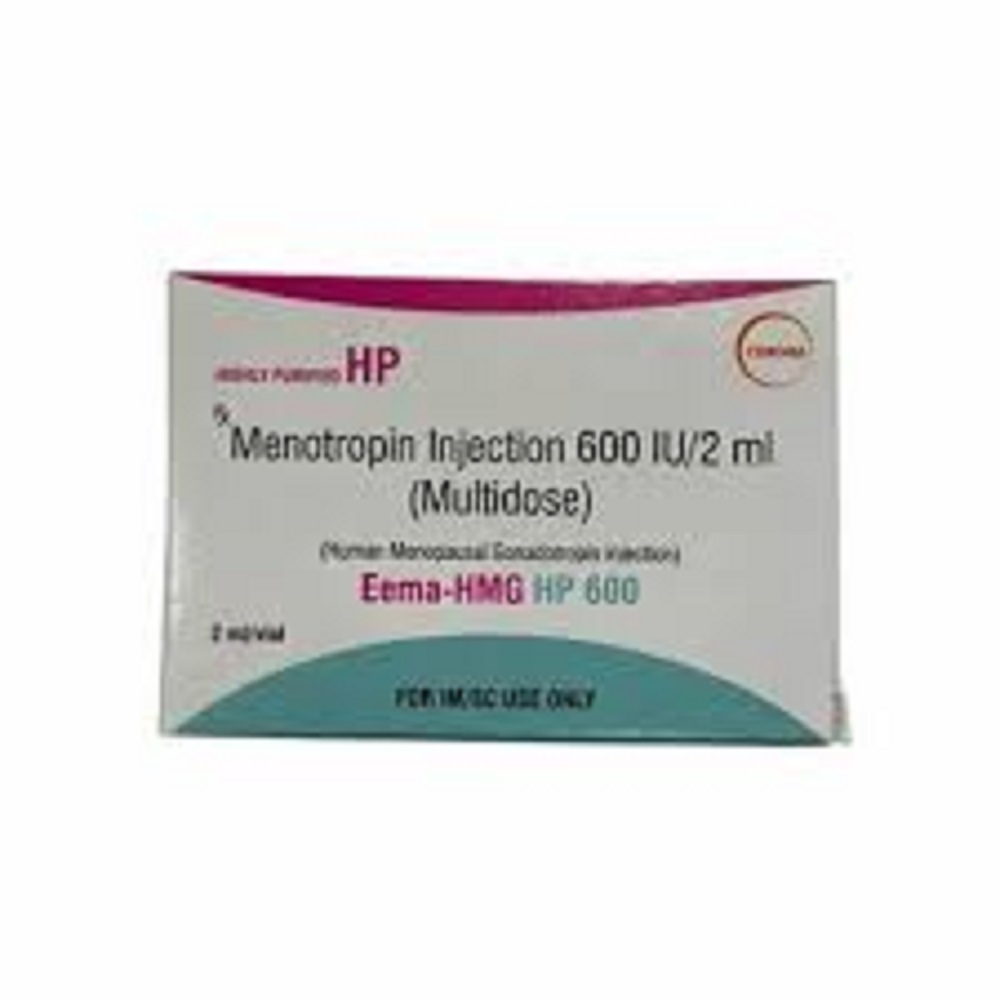 Eema Hmg HP 600 IU Injection