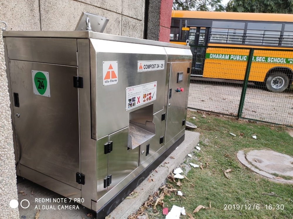 Organic Food Waste Composting Machine