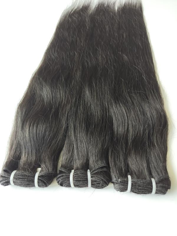 Straight Natural Color Machine Weft