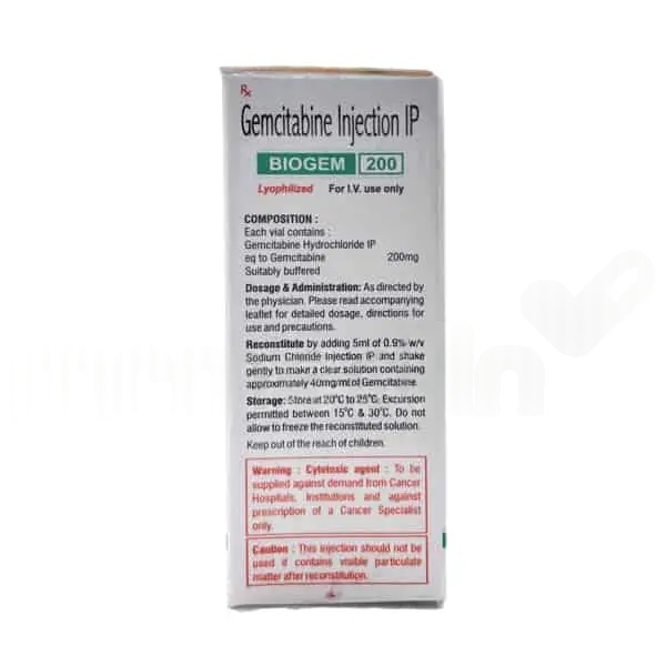 Biogem 200 Mg Injection - Physical Form: Liquid