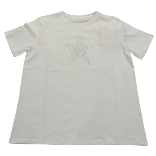 White Printed T-Shirt