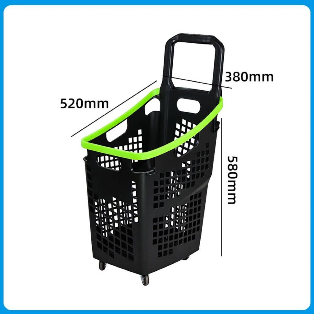 SHOOPING BASKET WITH  4 WHEEL