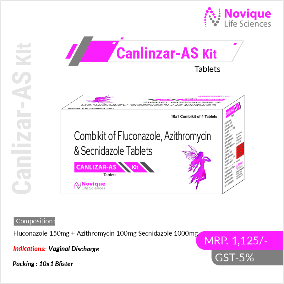 Fluconazole 150mg + Azithromycin 1000 mg + Secnidazole 1000 mg