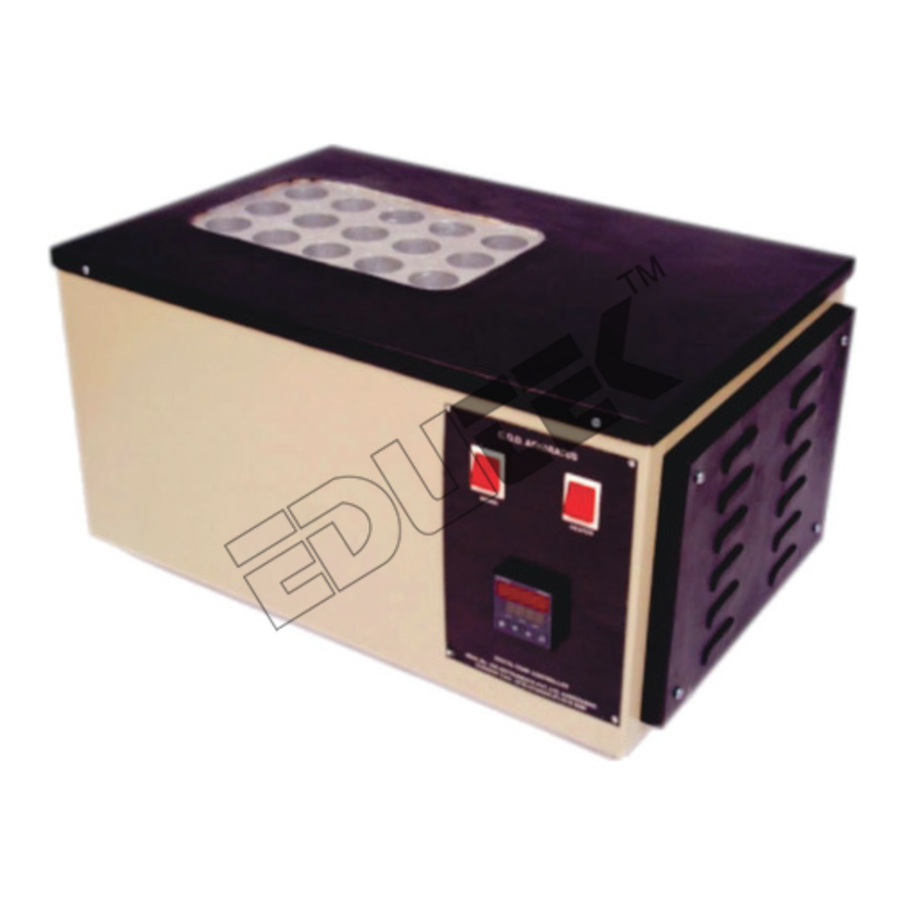 Cod Digester - Steel/aluminium, 15 Samples, 40x65 Mm Tube Cavity | Microprocessor Controller, 1.0 Kw Heater, 5-150 Â°C Temperature Range, Â±1 Â°C Accuracy