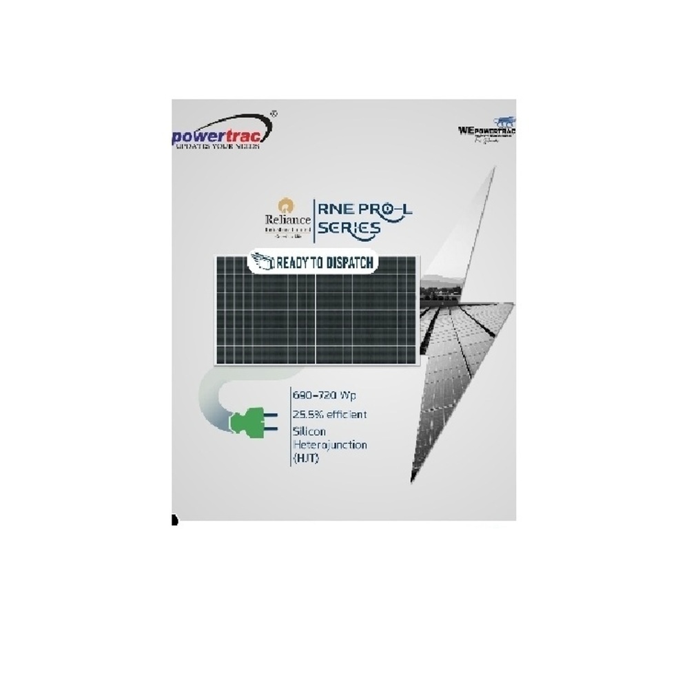 Reliance 720 Wp Module - Dimension (L*W*H): 2386Mm* 1305*30 Mm Millimeter (Mm)