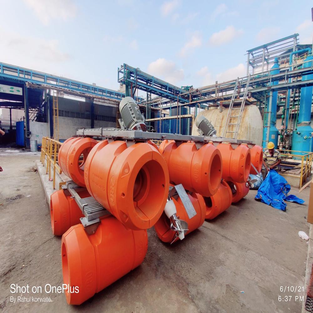 Floating Aerator Machine