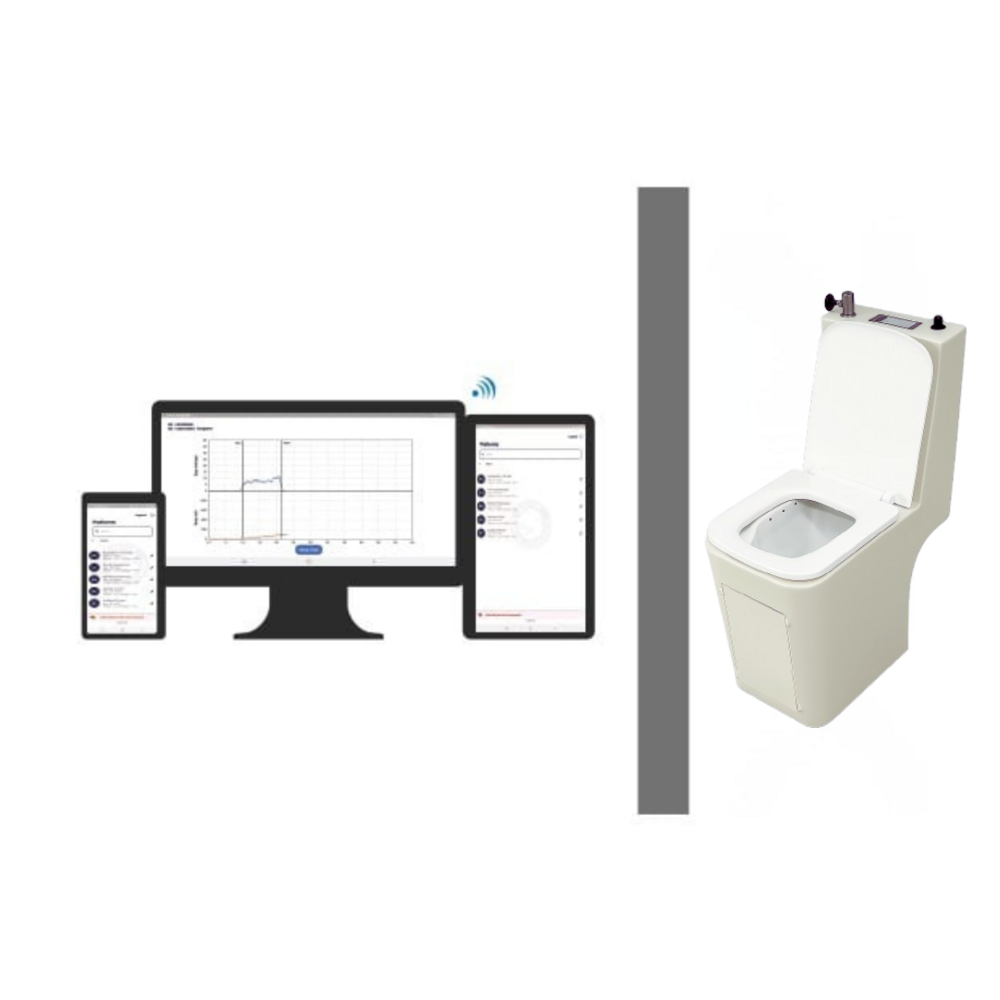 Auto-tersus Wireless Self Cleaning Uroflowmetry System - Material: Metal