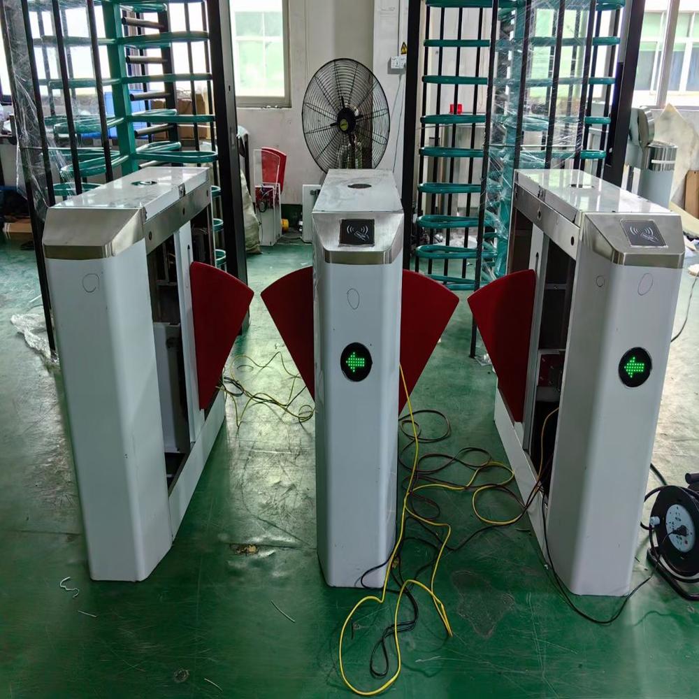 Stainless Steel Flap Barriers - Color: Grey