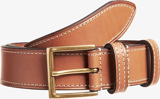 Leather Belt - Color: Brown