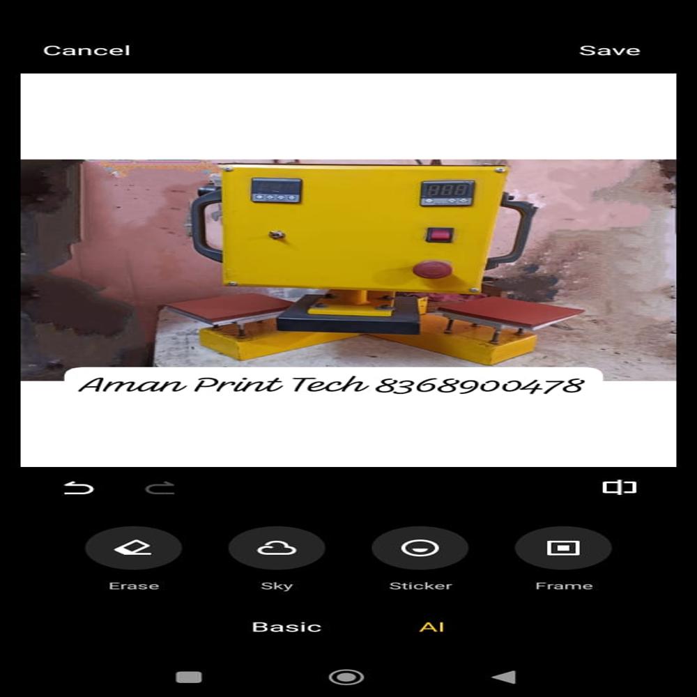 Heat Press Machine (heat transfer machine) automatic double bed