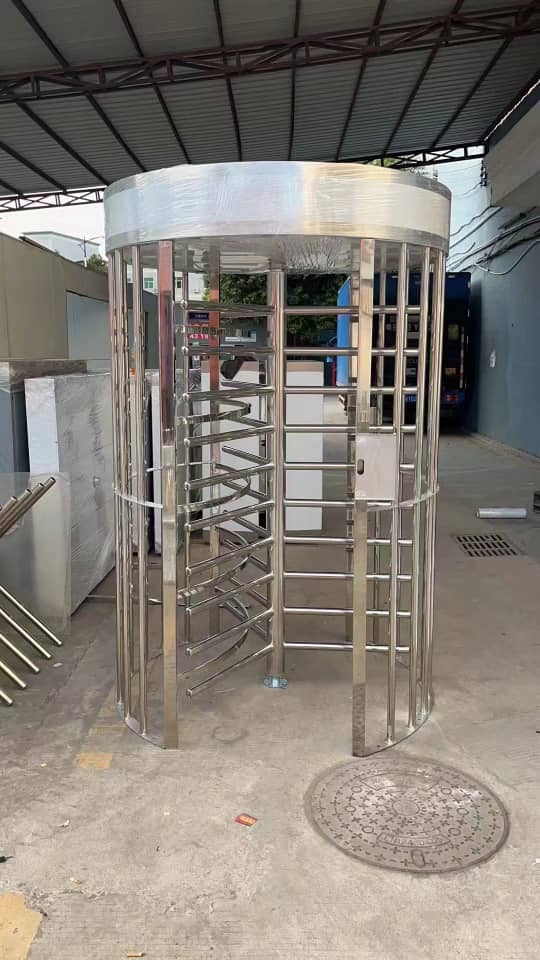 Full Height Turnstile Security System - Camera Size: --
