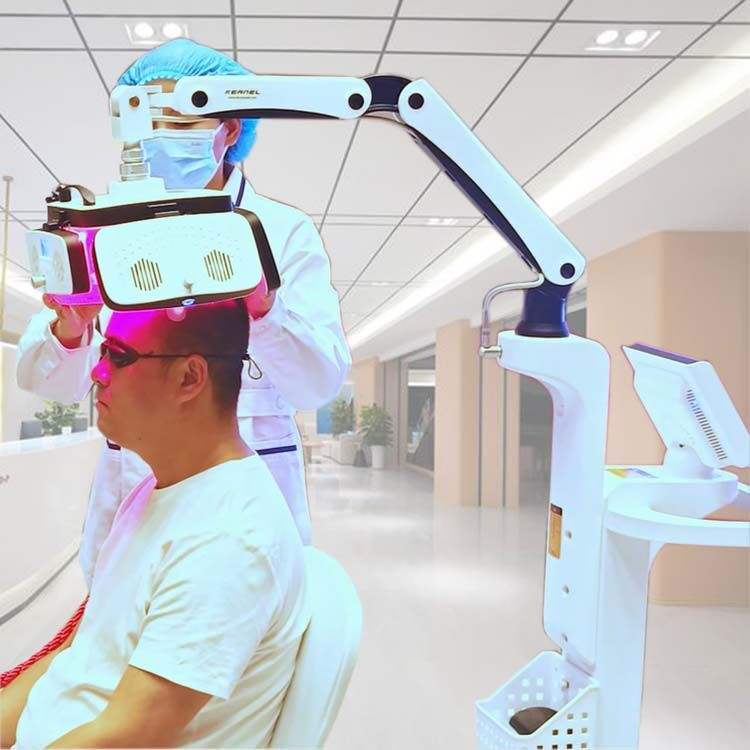 Kn-8000A Most Effective Laser Hair Regrowth Machine - Accuracy: 100 %