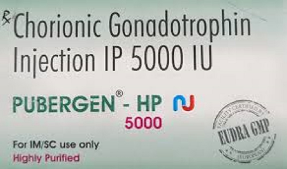 Pubergen Hp 5000 Iu Injection