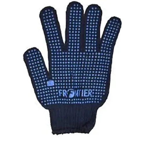 Pvc Dotted Gloves - Color: Blue